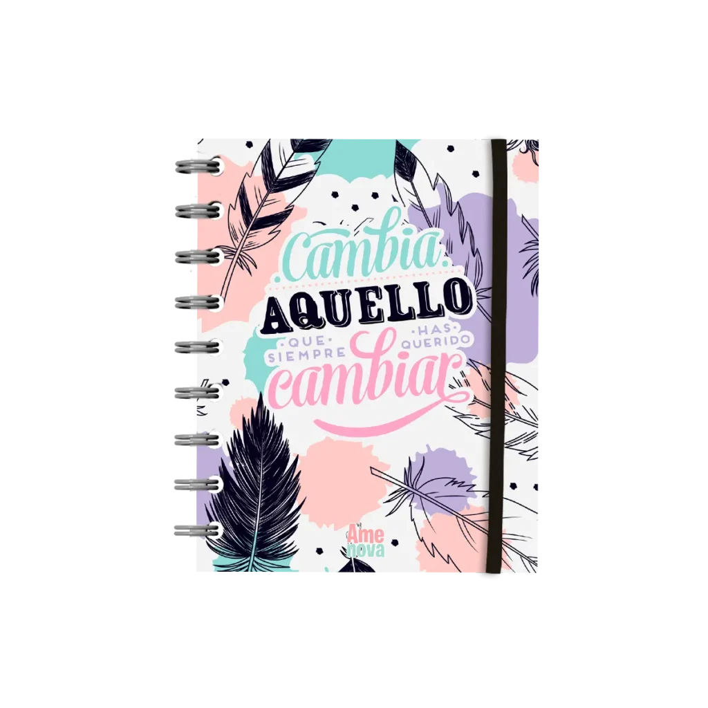 Libreta "Cambia aquello"
