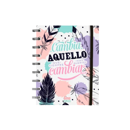 Libreta "Cambia aquello"