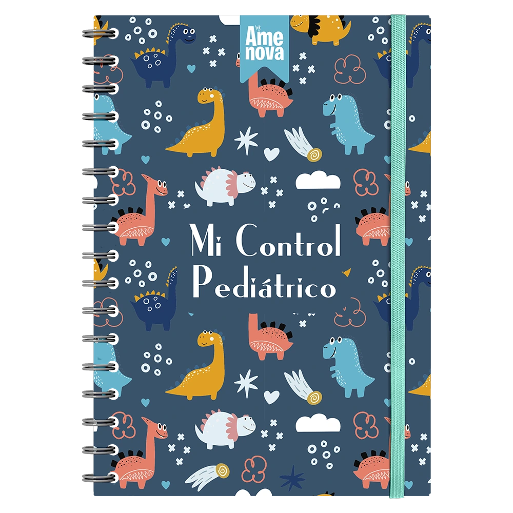 Control Pediátrico "Blue Dinos"