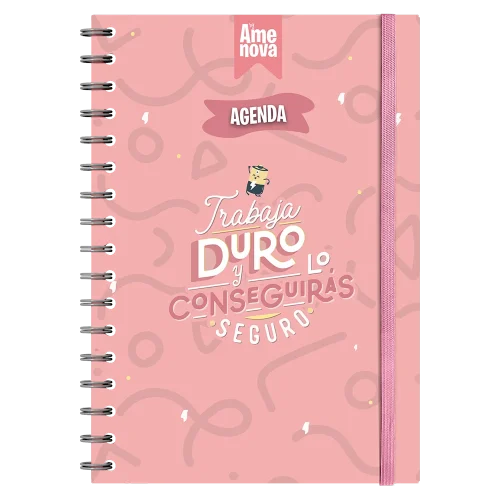 Agenda "Trabaja duro"