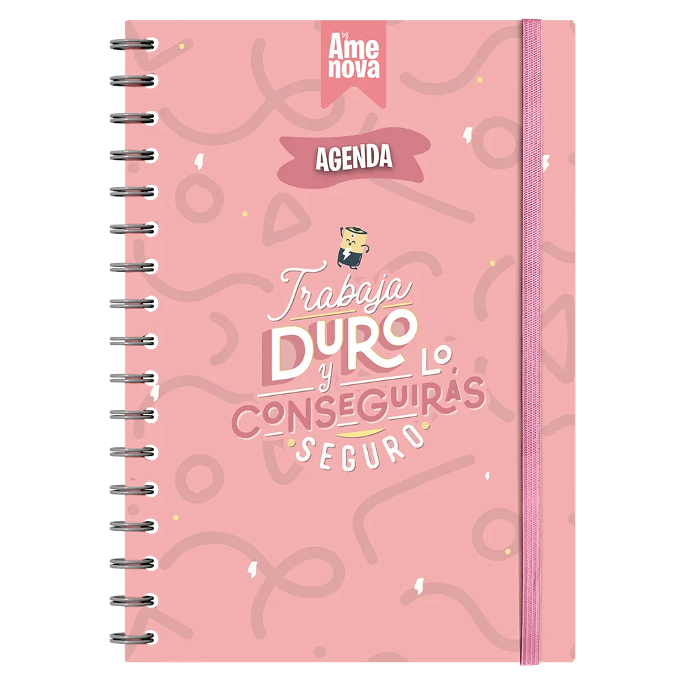 Agenda "Trabaja duro"