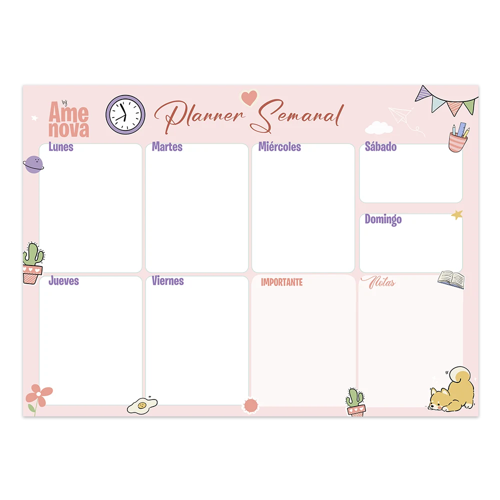 Planner Semanal "In Time"