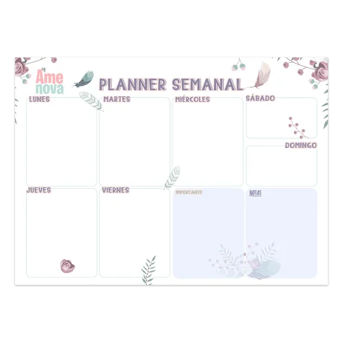 Planner Semanal "Old Week"
