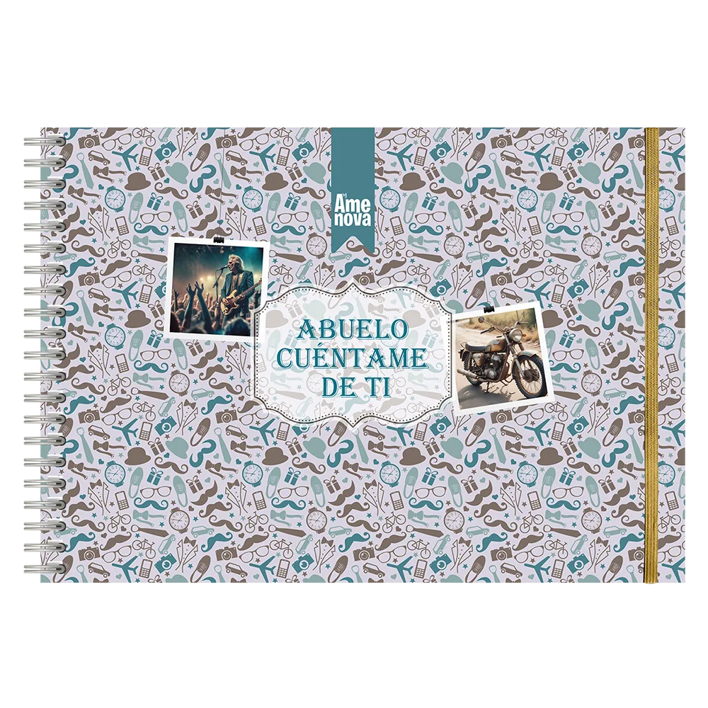 Abuelo cuéntame de ti - Diseño Old School Grandpa