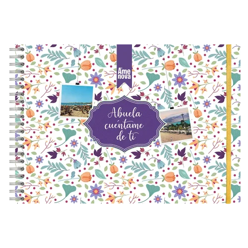 Abuela cuéntame de ti - Diseño Purple Memories