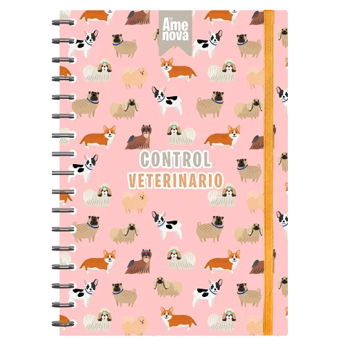 Control Veterinario diseño "Mi Peludo al Día"