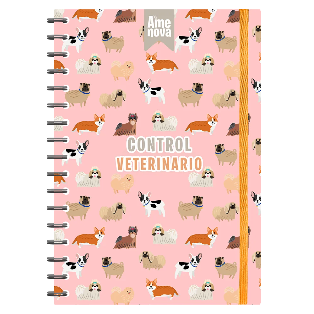 Control Veterinario diseño "Mi Peludo al Día"