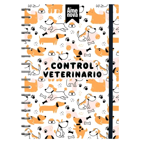 Control Veterinario diseño "Salud en patitas"