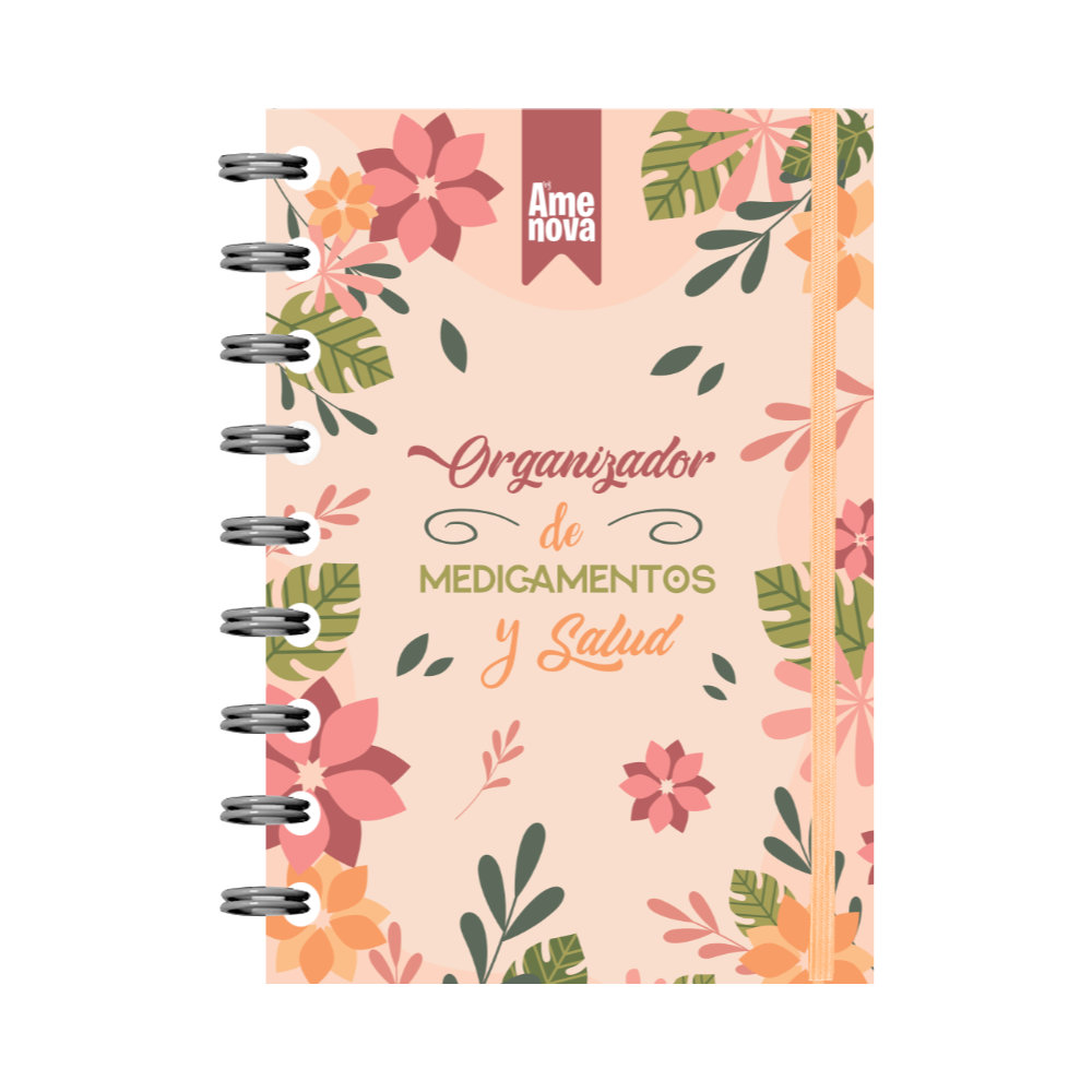 Organizador de Medicamentos – Serenidad Floral
