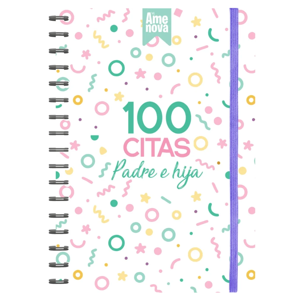 Álbum 100 citas Padre e Hija diseño "Twist"