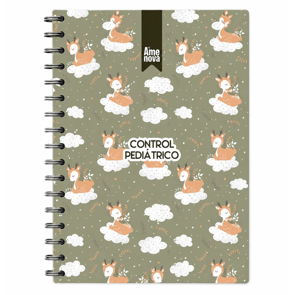 Control Pediátrico Soñadores en Verde Oliva